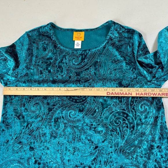 Ruby Rd Velvet Paisley
Asymmetric Top Women PL 
Fairycore Ethereal - Picture 9 of 15